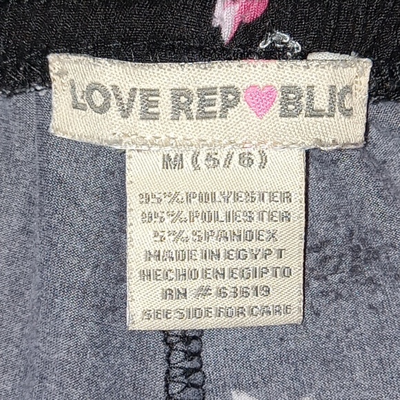 Love Republic black floral shorts - Picture 5 of 5